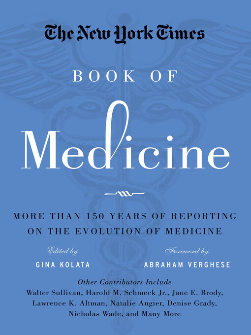 Cover image for The New York Times Book of Medicine